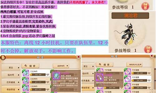梦幻西游公益服网站全面介绍